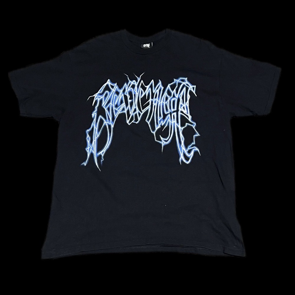 Revenge x Juice WRLD Lightning Globe tee